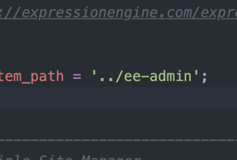 View of php file showing naming and position changes