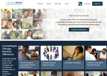 The Center For Growth website image
